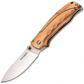 Складной нож Boker Pakka Hunter, сталь 440B, рукоять дерево