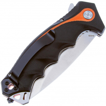Складной нож Boker Magnum Chainsaw Attendant Satin, сталь 440B, рукоять пластик