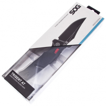 Складной нож SOG Trident MK3 Black/Red сталь D2, рукоять GRN