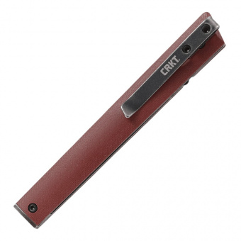 Складной нож CRKT CEO Burgundy, сталь D2, рукоять нейлон
