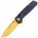 Складной нож SOG Terminus XR LTE Gold TiNi, сталь S35VN, рукоять Carbon Fiber