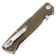 Складной нож CRKT KOVA OD GREEN, сталь 8Cr13MoV