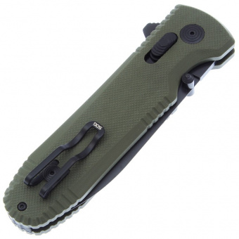 Складной нож SOG Pentagon Mk3 TiNi, сталь CTS-XHP, рукоять OD Green G10