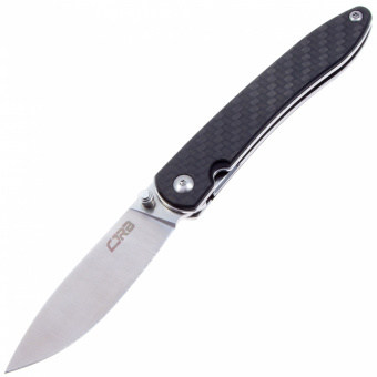 Нож складной CJRB Ria, сталь 12C27, рукоять Carbon fiber