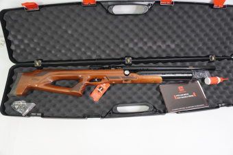 Пневматическая винтовка Aselkon MX-9 Sniper Wood (дерево, PCP, 3 Дж) 6,35 мм