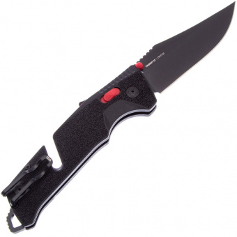 Складной нож SOG Trident MK3 Black/Red сталь D2, рукоять GRN