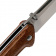 Складной нож Boker Straight Brother Wood, сталь 440А, рукоять дерево
