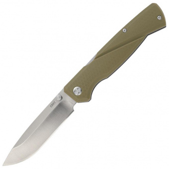 Складной нож CRKT KOVA OD GREEN, сталь 8Cr13MoV