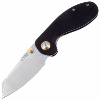 Нож складной CJRB MORE MAILEAH, сталь AR-RPM9, рукоять Black G10