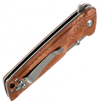 Складной нож Boker Straight Brother Wood, сталь 440А, рукоять дерево