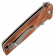 Складной нож Boker Straight Brother Wood, сталь 440А, рукоять дерево