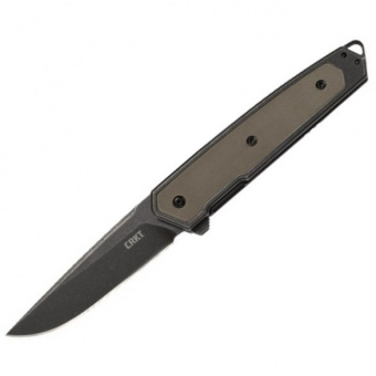 Складной нож CRKT CINCO, сталь D2, рукоять G10 /сталь