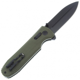 Складной нож SOG Pentagon Mk3 TiNi, сталь CTS-XHP, рукоять OD Green G10