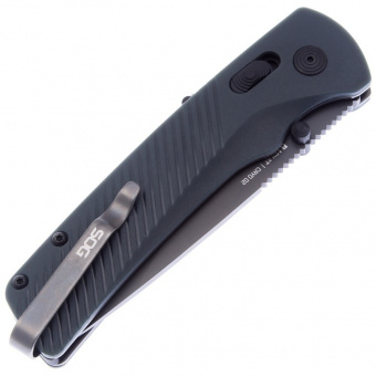 Складной нож SOG Flash Mk3 TiNi, сталь D2, рукоять Urban Grey GRN