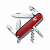 Нож перочинный Victorinox Spartan (1.3603.3) 91мм 12 функций, красный