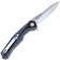 Складной нож ARTISAN CUTLERY  Zumwalt, сталь D2, рукоять Black/White G10